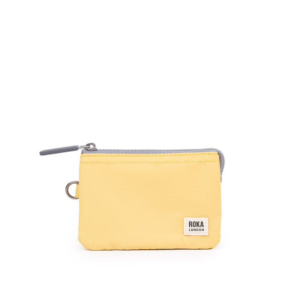 roka london Carnaby Wallet in Citron