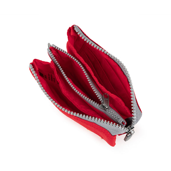 Roka London Carnaby Wallet In Cranberry