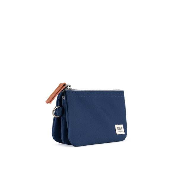 Roka London Carnaby Wallet In Crisp Blue