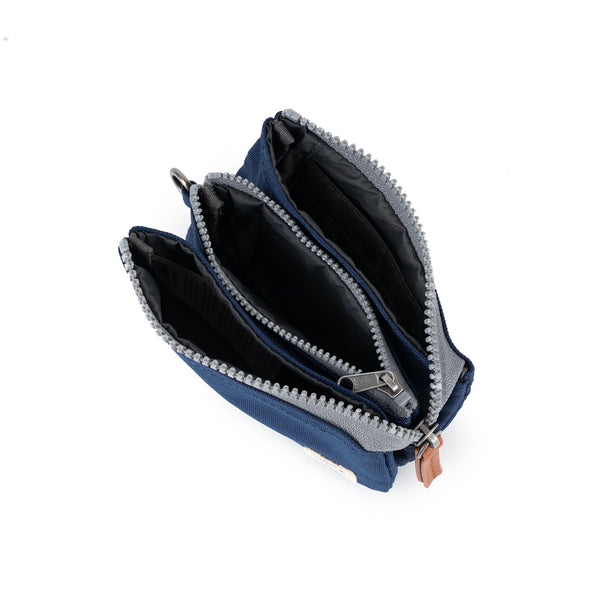 Roka London Carnaby Wallet In Crisp Blue