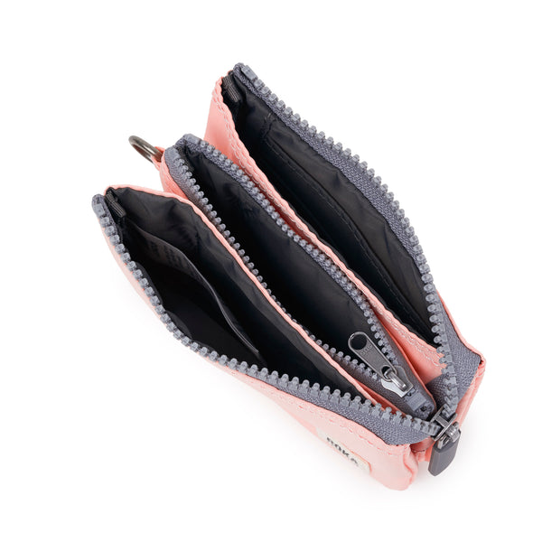 Roka London Carnaby Wallet In English Rose