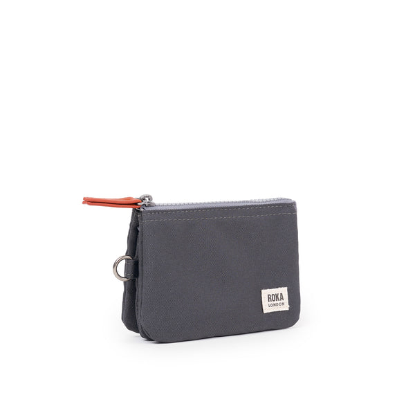 Roka London Carnaby Wallet In Faded Black