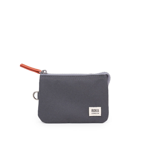 roka london Carnaby Wallet in Faded Black