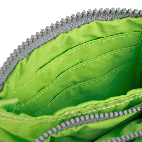 Roka London Carnaby Wallet In Lime