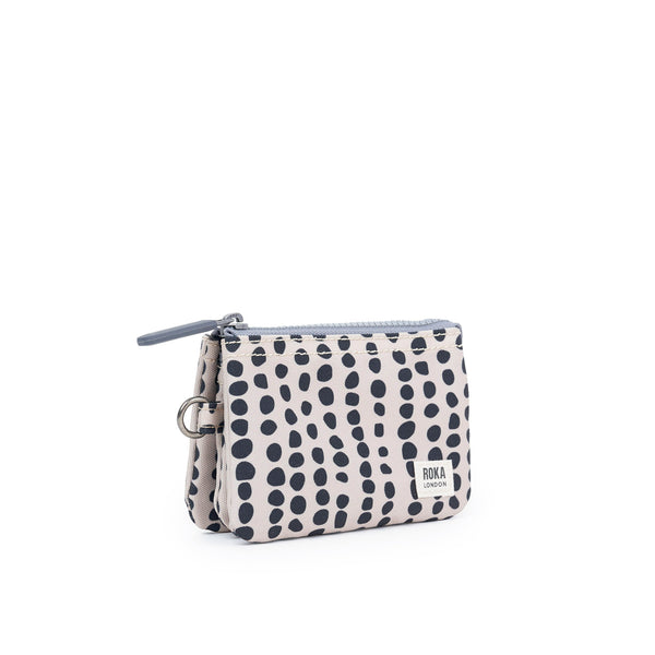 Roka London Carnaby Wallet In Linear Dot