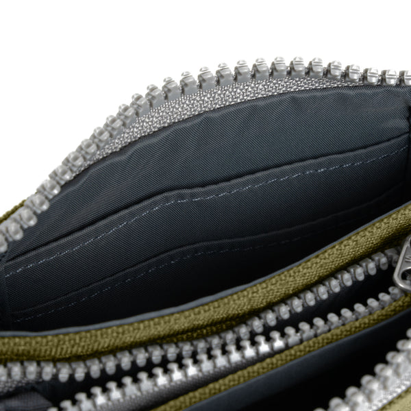 Roka London Carnaby Wallet In Moss