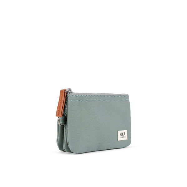 Roka London Carnaby Wallet In Pewter