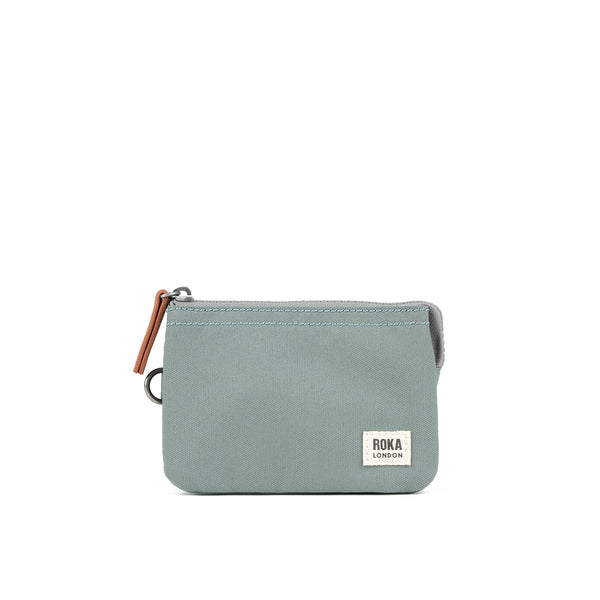 roka london Carnaby Wallet in Pewter