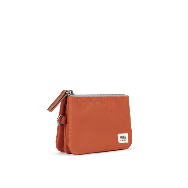 Roka London Carnaby Wallet In Pumpkin