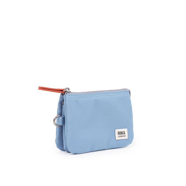 Roka London Carnaby Wallet In Retro Blue