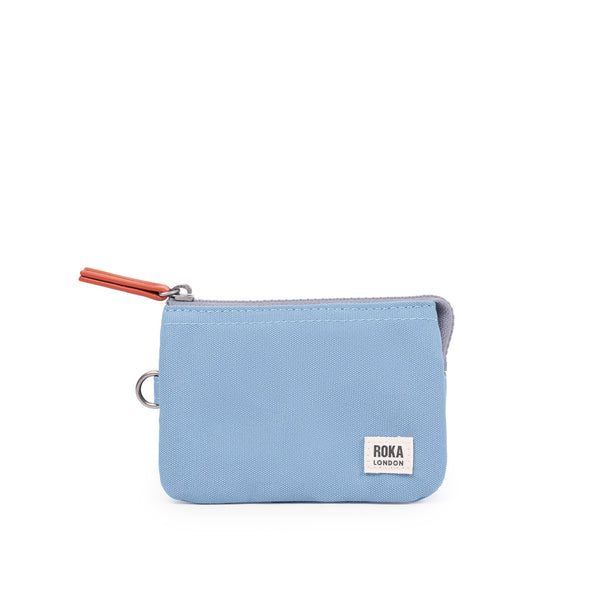 roka london Carnaby Wallet in Retro Blue