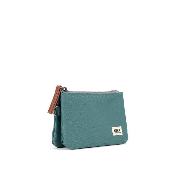Roka London Carnaby Wallet In Sage