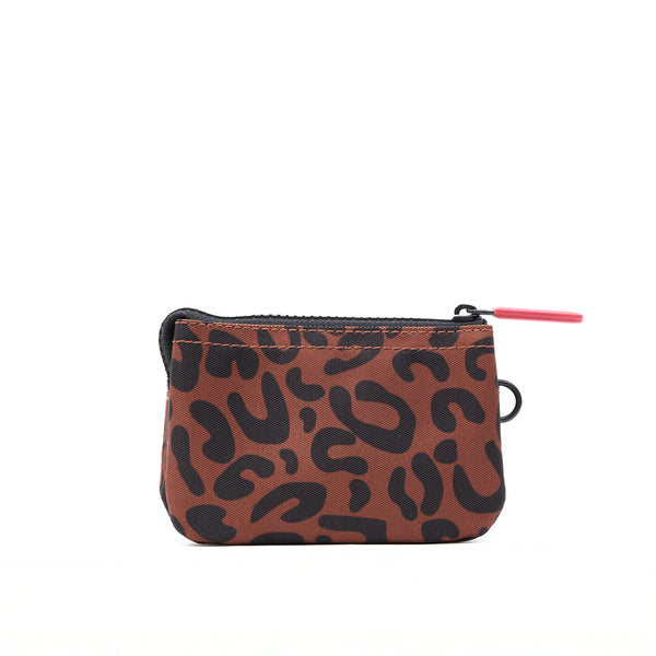 Roka London Carnaby Wallet In Scarlet Leopard