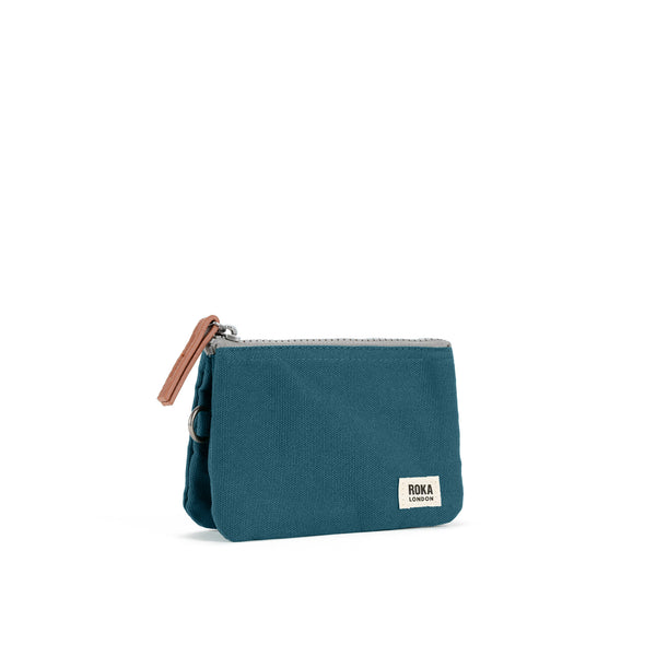 Roka London Carnaby Wallet In Teal