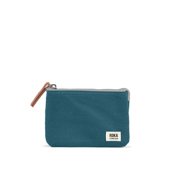 roka london Carnaby Wallet in Teal