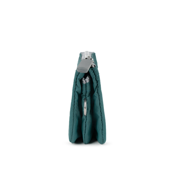 Roka London Carnaby Wallet In Teal