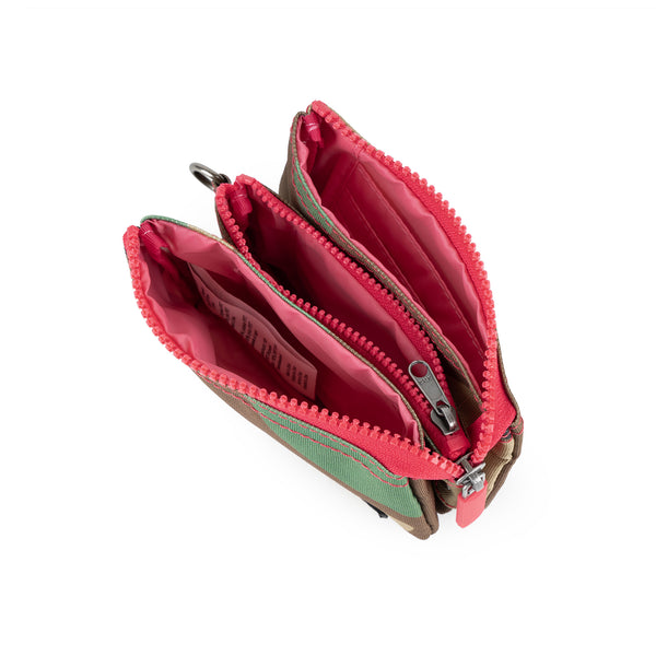 Roka London Carnaby Wallet In Vintage Camo