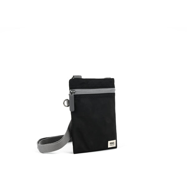 Roka London Chelsea Pocket Sling Bag In Black