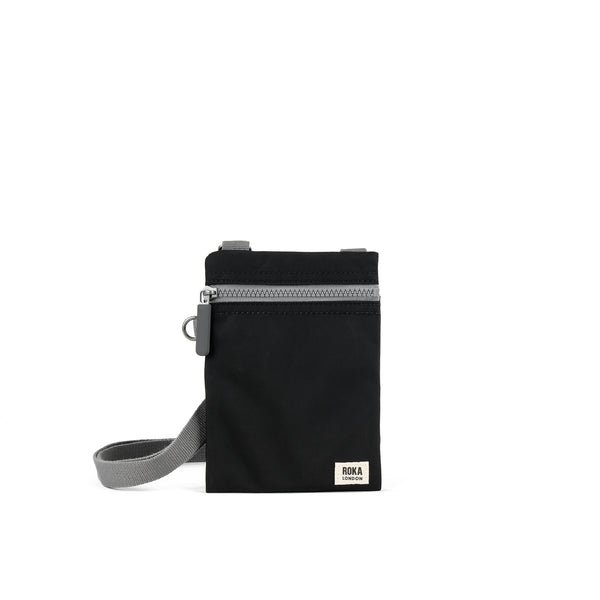 roka london Chelsea Pocket Sling Bag in Black