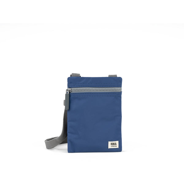 roka london Chelsea Pocket Sling Bag in Burnt Blue