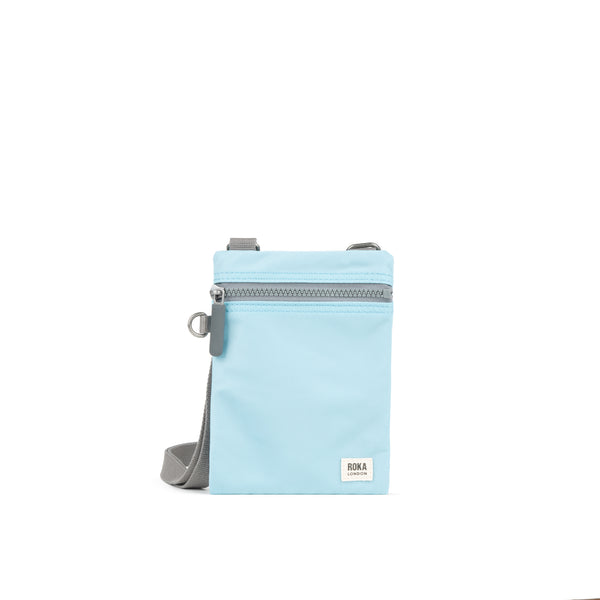 roka london Chelsea Pocket Sling Bag in Canal