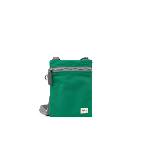 roka london Chelsea Pocket Sling Bag in Emerald