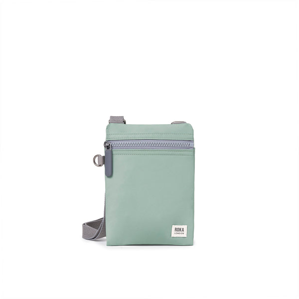 roka london Chelsea Pocket Sling Bag in Frost