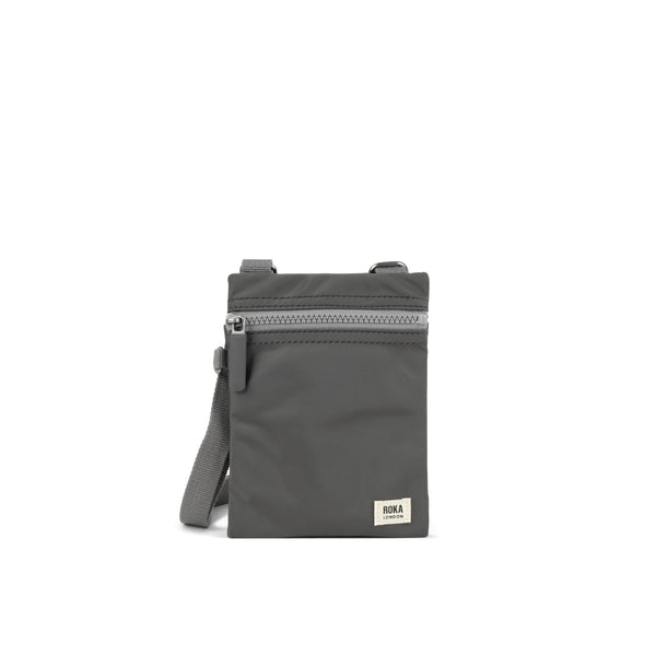 roka london Chelsea Pocket Sling Bag in Graphite