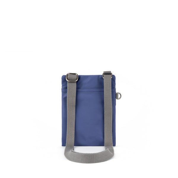 Roka London Chelsea Pocket Sling Bag In Indigo