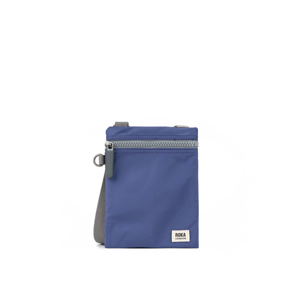 roka london Chelsea Pocket Sling Bag in Indigo