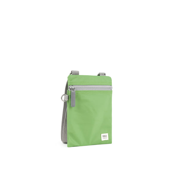Roka London Chelsea Pocket Sling Bag In Kiwi