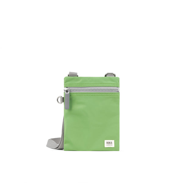 roka london Chelsea Pocket Sling Bag in Kiwi