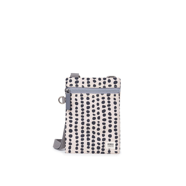 roka london Chelsea Pocket Sling Bag in Linear Dot