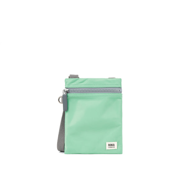 roka london Chelsea Pocket Sling Bag in Matcha