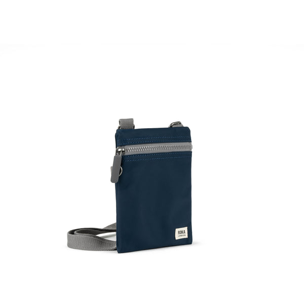 Roka London Chelsea Pocket Sling Bag In Midnight