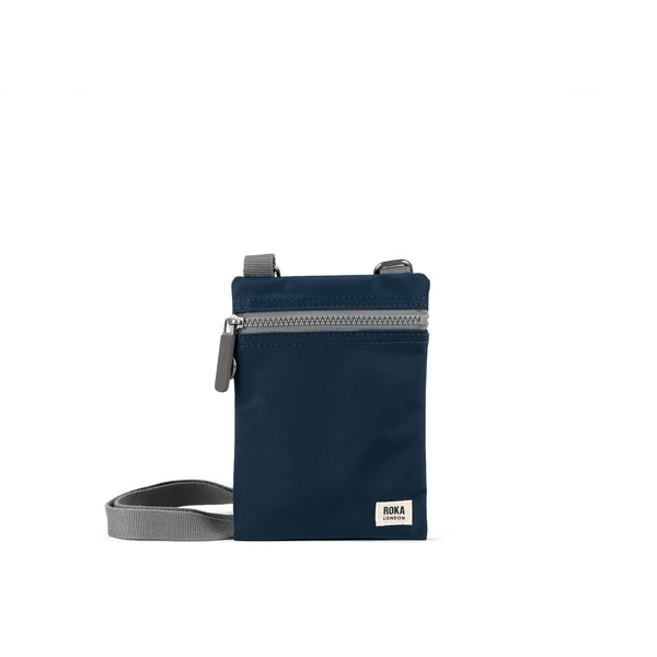 roka london Chelsea Pocket Sling Bag in Midnight