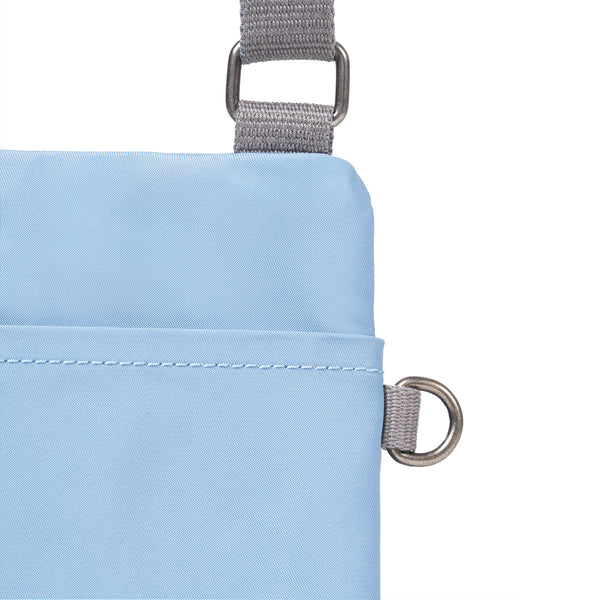 Roka London Chelsea Pocket Sling Bag In Retro Blue