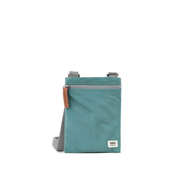 roka london Chelsea Pocket Sling Bag in Sage
