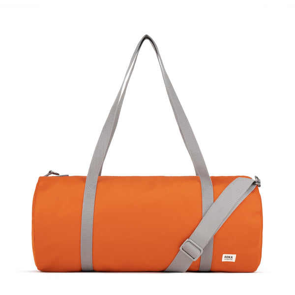 roka london City Duffel Bag in Burnt Orange