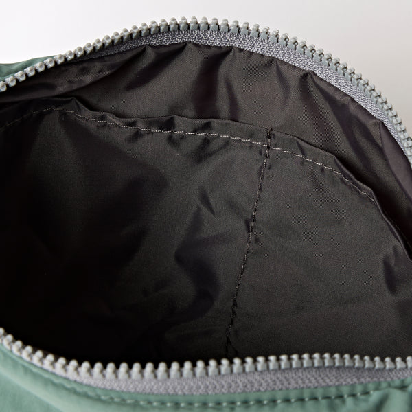 Roka London Farringdon Half Moon Bag In Arctic