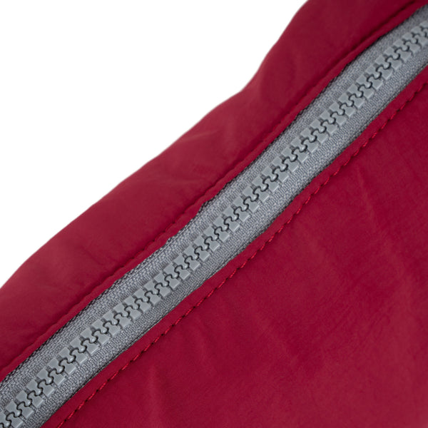 Roka London Farringdon Half Moon Bag In Berry