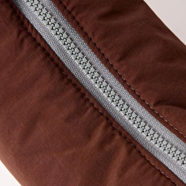 Roka London Farringdon Half Moon Bag In Chocolate