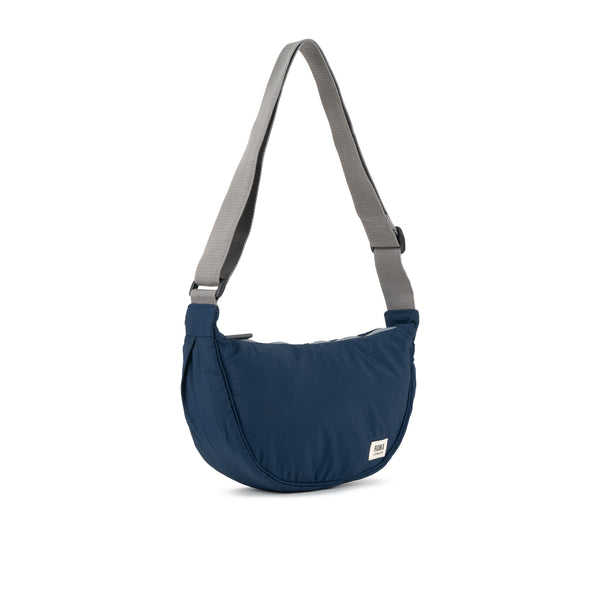 Roka London Farringdon Half Moon Bag In Midnight