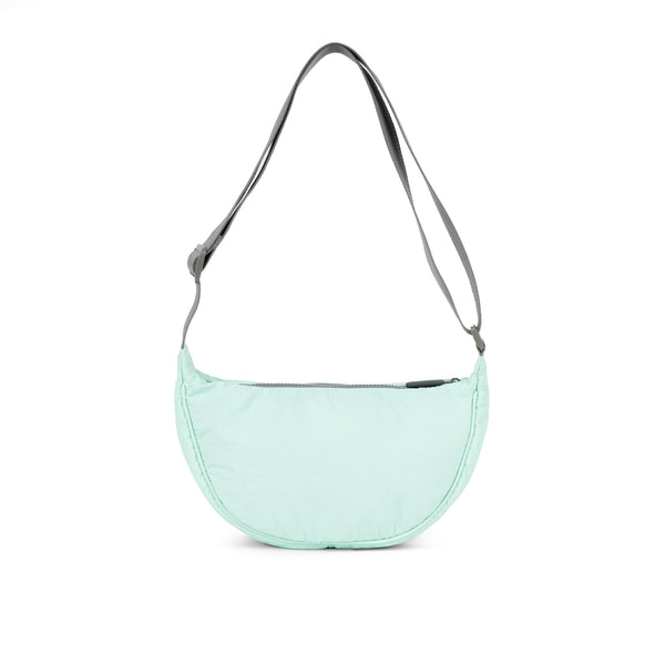Roka London Farringdon Half Moon Bag In Mint