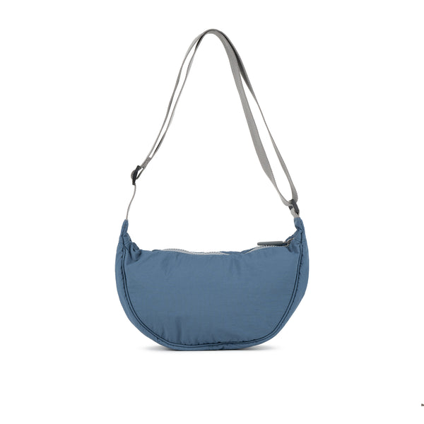 Roka London Farringdon Half Moon Bag In Pacific