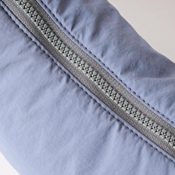 Roka London Farringdon Half Moon Bag In Retro Blue