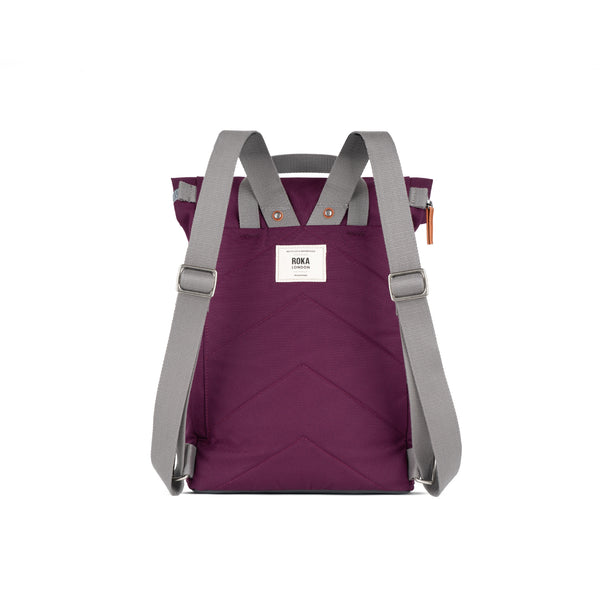 Roka London Finchley Backpack In Cherry Lacquer
