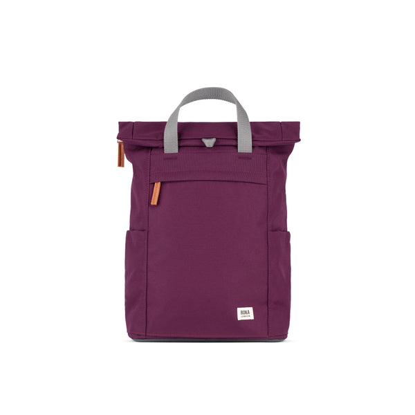 roka london Finchley Backpack in Cherry Lacquer