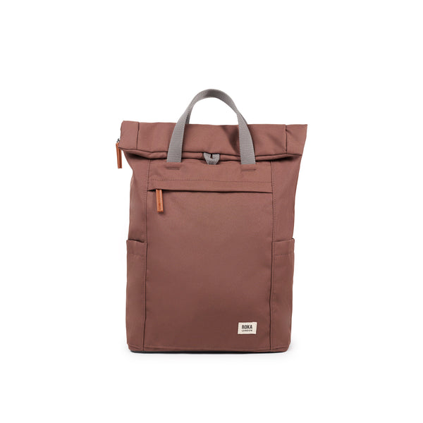 roka london Finchley Backpack in Coco