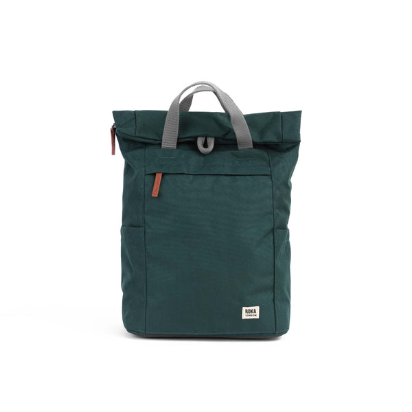 roka london Finchley Backpack in Forest